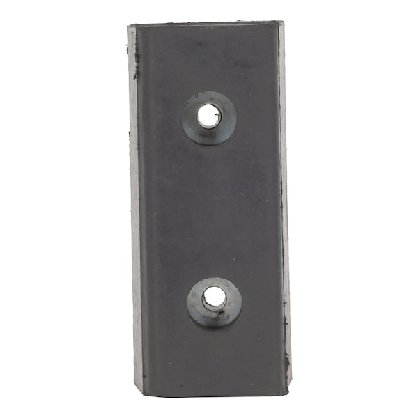 Black Hardened Molded Rubber Bumper 10 In 1 piece
